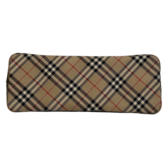 Authentic Burberry Nylon Shoulder Bag – Army Green, Nova Check, Zip Closure - Picture 2 of 16